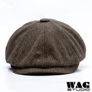 Vintage Newsboy Cap for Men Women Winter Peaky Blinders Beret Hat