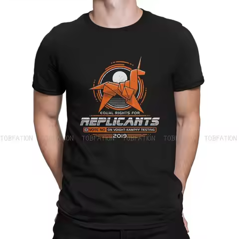 Equal Rights for Replicants Fashion TShirts Blade Runner Rick Deckard Rachael Male Graphic Fabric To