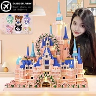 Compatible With LEGO's New Girl Building Block Series Disney Castle Princess Children's Educational Toys