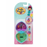 ️ Polly Pocket Collector Snail Garden Ring and Case Heritage Micro Dolls & Keepsake Compact Playset