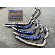 Cổ bô titanium 4road cho sh vario nét hàng vẫy nhiều VESPA . DoChoiXeMay