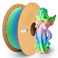 เส้นพลาสติก PLA Silk Rainbow 1.75mm - ซีรีย์แมตต์ 500g/1kg สีไล่ระดับเงาสวย ใช้กับเครื่องพิมพ์3D FDM
