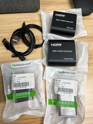HDMI extender  60m 延長器一對