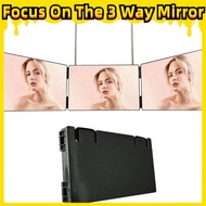 [Focus On The 3 Way Mirror]3 Way Anti-Glare Bathroom Mirror - Matte Surface & Waterproof Design (SG 