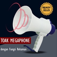 Toak Megaphone dengan Fungsi Rekaman Kecil Mini Speaker Spiker Speker Toa Rekam Pedagang Dagang Untu