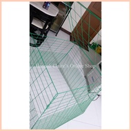 ♚ ﹊ ㍿ Limber Pen/Scratch Pen For Chick (Chick Pen) Plastic Coated Heavy Duty GameFowl Chick Pen Gre