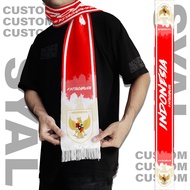 Nazhifa Printing - Garuda Indonesia National Team Scarf KitaGaruda Scraft Men's Neck Scarf UnisexWan