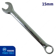 BISON RING SPANNER WRENCH 15MM COMBINATION SPANNER WRENCH RINGPAS 15MM