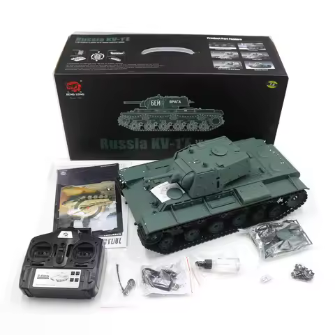 New Henglong 3878-1kv-1s Large Remote Control Main Battle Full Scale Rc Tank Simulation Competition