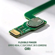 Flexible Finger Realme C33 C33s C30 (Green) Original