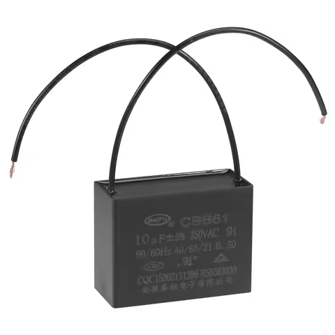 1-3Pc 1.5-30uF AC 350V CBB61 Ceiling Fan Capacitor Metallized Polypropylene Film Capacitor for Elect