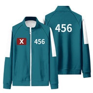 Season 2 Squid Game 456 Cosplay Costume Games Tracksuit Halloween Suit Unisex Disguise Horro Calamar