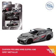 poprace X ENIGMA 1/ Darwin PRO 66G NWB Supra A90 - Grey Metallic POP RACE diecast