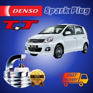 DENSO SPARK PLUG NICKEL TT IRIDIUM PRICE 1 SET = 4 PCS K16TT PERODUA VIVA