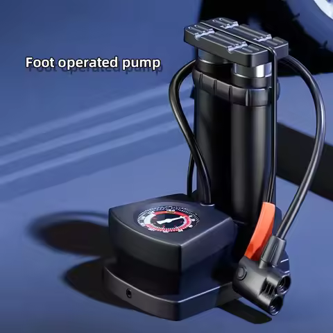 Foot pump car tire high pressure electric motorcycle foot pump car inflation pump car air pump Car p