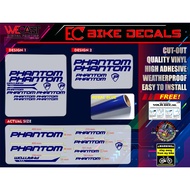 WECAST Phantom Bike Frame Decals for Mountain Bike/Gravel Bike and Road Bike