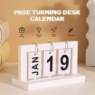 Desk Calendar Wooden Home Decoration Simple Style Room Decoration Creative ins Style Calendar