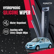 Kamatto Wiper Nissan March Micra (2002-2010) Hydrophobic Silicone Water Repelling Coating