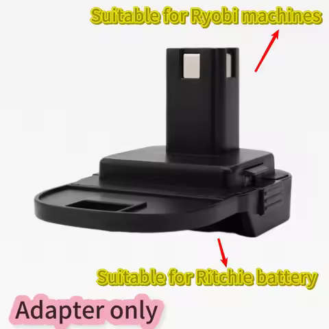 Battery Adapter For AEG RIDGID 18V Li-ion Battery Convert To Ryobi ONE+18V Battery Portable Wireless