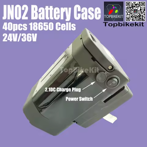 Folding bike Jenney Battery case Max Fit 40pcs 18650 Cells Box Frog Bike Battery Box case for 18650 