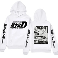 Anime Initial D AE86 Hoodie Hachiroku Shift Drift Cotton Hoody Takumi Fujiwara