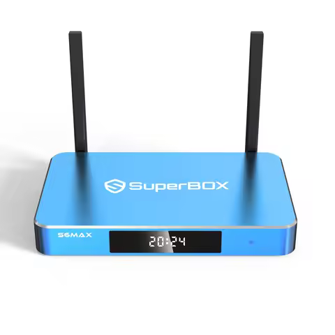 Smart TV Box S6 MAX 6K HD 4G+64G Smooth TV Streaming Box Voice Control