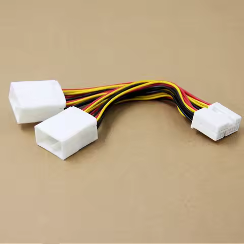 WEFA Honda2.4 CD Changer 6+8 pin Y cable male to female