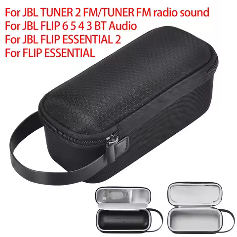 Portable Storage Bag for JBL TUNER 2 FM/FLIP ESSENTIAL 2 Wireless Speaker Carrying Case For JBL FLIP