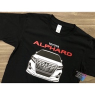 2024 fashion Toyota Alphard AGH30 3RD GEN Exclusive D1 (Black Tshirt)