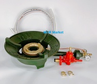 เตาฟู่ เตาแก๊ส หัวเตาkb5 อย่างหนา วาวล์kb5 หัวเร่งมาตรฐาน มอก.+ สายแก๊สJapan2เมตรอย่างหนา+เข็มขัดรัด