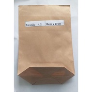 16Cm × 27cm cement paper bag for safe and hygienic food storage