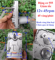 [HCM]Động cơ giảm tốc cỡ trung Motor 550 775