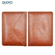❅  Laptop Bag Case 13/14/15.4/16 Inch Bag Envelope Style PU Leather Sleeve For MacBook Pro Air 13.6 14.2 Dual Pocket