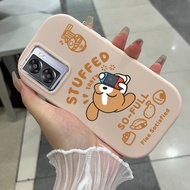 MESIN Casing hp For OPPO A57 2022 A77 2022 A57s A57e A77s Case Cartoon Game Machine HP Case Round Fa