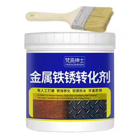 350g Rust Converter Universal Rust Remover Revitalizing Spray for Car Wheels & Metal Surfaces, Stron