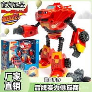 Cyclone Combaticons Alloy Deformation Car Racing Monster Car Robot Pull Back Car Boy Children's Toys