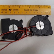 5cm 24V 電流沒測試 fan computer 兩線 鴨咀 鼓風 風扇 風機 DIY 電腦  CR10 Ender3 3S v2 STEM STEAM STREAM 中學 小學 科學 教學 科普