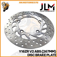 JLM Y16 Y16ZR V2 ABS 267MM FRONT DISC BRAKE PLATE DISC BRAKE DISK PLATE