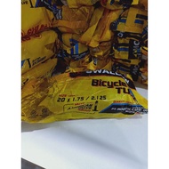 BICYCLE INNER TYRE 20X1.75/2.125 48MM LENGTH VALVE | SWALLOW INNER TYRE 20X1.75 - 2.125