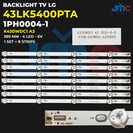 Backlight TV LG 43 Inch 43LK5400 43LK5400PTA