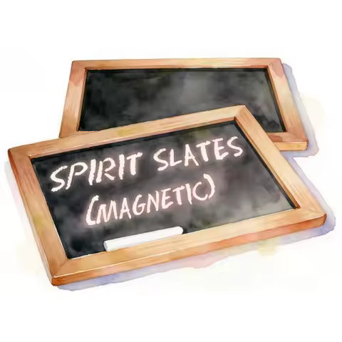 Spirit Slates Ghost Board Magnetic – Mentalism Magic Stage Prop Gimmick Accessory Illusion Gadgets M