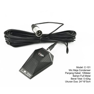 mic meja rapat condenser db voice c 101 mic rapat