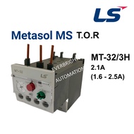 LS MT-32/3H-2.1A Thermal Overload Relay T.O.R MC-9b Contactor UR-02 Interlock Unit