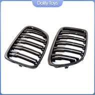 กระจังหน้ารถยนต์2x Dolity เข้ากันได้กับ BMW X1 E84 11-16 51112993305 51112993306 51117347669 5111734