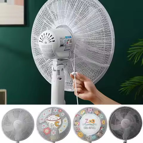 Electric Fan Cover Fan Safety Protective Mesh Fan Covers For Baby Kids Finger Protector Kids Finger 