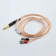 New Pcocc Single Crystal Copper Audio Cable Headphone Upgrade Cables For Dan Clark Audio Mr Speakers Ether Alpha Dog Prime