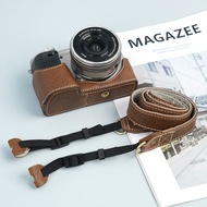 Suitable for Sony A6400 Protective Case a6000 Camera Bag A6100 Faux Leather Leather Case A6300 Micro