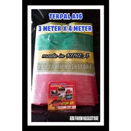 TENDA RAINBOW TARPAULIN A16 3x4 METERS TENT TARPAULIN/ KOREAN STRIPED RAINBOW TARPAULIN/ A16 SIZE 3 