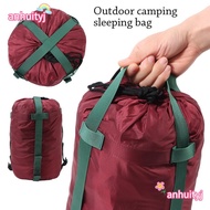 LANJ Sleeping Bags Durable Portable Compression Stuff Sack Compression Pack Storage Bag Hiking Sleep