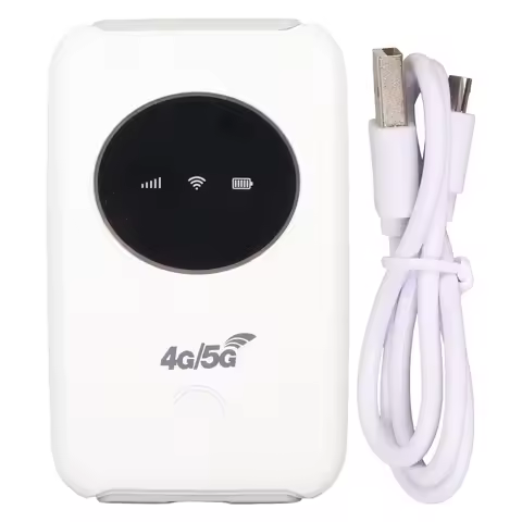 4G LTE USB WiFi Modem 300Mbps Unlocked 5G WiFi SIM Card Slot Built in 3200MAh Wireless Portable WiFi
